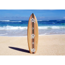 Deko Holz Surfboard 80 cm lang Airbrush Design Surfing...