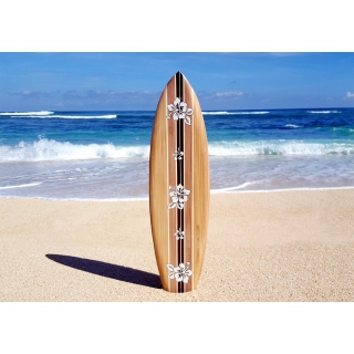 Deko Holz Surfboard 100 cm lang Airbrush Design Surfing Surfen Wellenreiten Surf /1865