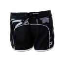 SEESTERN Damen Microstrech Boardshorts Surfshorts Boardshort Badehorts XS-4XL /1422 Schwarz 4XL