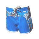 SEESTERN Damen Microstrech Boardshorts Surfshorts Boardshort Badehorts XS-4XL /1422 Hellblau 4XL