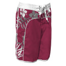 SEESTERN Damen Boardshorts Surfshorts Boardshort Surf Shorts Badehorts XS-4XL /2125 Bordeaux Bambus 2XL