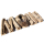 SEESTERN Treibholz Deko m. MOIN Motiv Wanddeko Driftwood Surfing Schild Holzdeko /2345