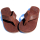 SEESTERN Herren Leder Zehentrenner Zehensandale Zehensteg Sandalen Gr.40-50 /2364.dbw Braun EUR 50