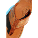 SEESTERN Herren Leder Zehentrenner Zehensandale Zehensteg Sandalen Gr.40-50 /2364.bw Braun EUR 48