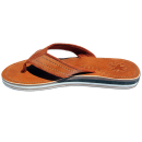 SEESTERN Herren Leder Zehentrenner Zehensandale Zehensteg Sandalen Gr.40-50 /2364.bw Braun EUR 48