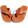 SEESTERN Herren Leder Zehentrenner Zehensandale Zehensteg Sandalen Gr.40-50 /2364.bw Braun EUR 48