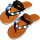 SEESTERN Mädchen Jugendliche Leder Zehentrenner Zehensandale Sandalen Gr.36-41 /2302