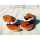 SEESTERN Mädchen Jugendliche Leder Zehentrenner Zehensandale Sandalen Gr.36-41 /2303 Braun EUR 37