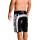 SEESTERN Herren Microstrech Boardshorts m.Gummizug hinten Surfshorts Boardshort Badehorts XS-3XL /2353 Schwarz L