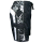 SEESTERN Herren Microstrech Boardshorts m.Gummizug hinten Surfshorts Boardshort Badehorts XS-3XL /2353 Schwarz 2XL