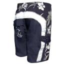 SEESTERN Herren Microstrech Boardshorts m.Gummizug hinten Surfshorts Boardshort Badehorts XS-3XL /2353 Blau XL