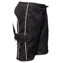 SEESTERN Herren Microstrech Boardshorts Surfshorts Boardshort Badehorts XS-3XL /2344 Schwarz 2XL