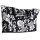SEESTERN  große stabile Hibiscus Muster Strandtasche Beachbag Bade Trage Tasche /2300 Schwarz