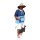 SEESTERN Surf Bade Poncho 100% Baumwolle Umkleide Frottee Strand Bademantel Umziehilfe UNISEX  für 160-180 cm Körpergröße