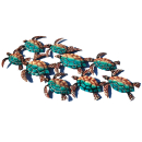 SEESTERN Schildkröten Metall Wand Deko Verzierung Hänge Wand Dekoration 85cm /2301