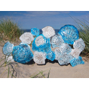 SEESTERN Shell Muscheln Metall Wand Deko Verzierung Hänge Wand Dekoration 82cm /2304
