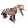 SEESTERN Treibholz Deko m. Pferd (78 cm) Motiv Wanddeko Driftwood Holzdeko /2340