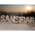 SEESTERN Treibholz Deko m. SANSIBAR Motiv Wanddeko Driftwood Zansibar Schild Holzdeko /2346
