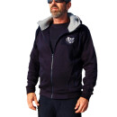 SEESTERN Herren Kapuzen Sweat Shirt Jacke Pullover Zip Hoody Sweater Gr.S-XXL /2340 Navy M