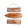 SEESTERN Holzbild Wand Holz Bild Costa Rica Pura Vida Turtle 40 x 33cm /2362