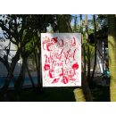 SEESTERN Holzbild Wand Holz Bild Christmas time Weihnachten 40 x 30cm /2363
