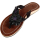 SEESTERN Damen Leder Zehentrenner Zehensandale Zehensteg Auslaufmod. in Gr.42 Schwarz_1127.bk EUR 42