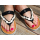 SEESTERN Damen Leder Zehentrenner Zehensandale Zehensteg Sandalen in Gr.36-44 /2323 Schwarz EUR 37