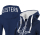 SEESTERN Damen Kapuzen Fleecejacke 2WegeZipper Fleecemantel Fleece Sweatj.XS-4XL /2126.nv_wt Blau 3XL