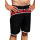 SEESTERN SPORTSWAER Herren Microstrech Boardshorts Surfshorts Boardshort Badehorts XS-3XL /2430 Schwarz XL