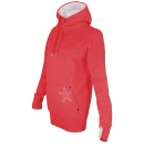 SEESTERN Damen Langes Kapuzen Sweat Shirt Pullover Hoody Jumper Sweater GrXS-XXL /2421 Coralle M