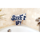 SEESTERN Holzbild Wand Holz Bild  Surfs Up Surf Surfing...