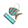 SEESTERN Holzbild Wand Holz Bild Beach House Fisch Homedeko 30 x 30cm /2372