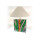 SEESTERN handbemalte Tischlampe Bambus Motiv Holz Lampe variab.60-70 cm hoch /1640