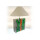 SEESTERN handbemalte Tischlampe Bambus Motiv Holz Lampe variab.60-70 cm hoch /1640