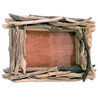 SEESTERN Treibholz Bilderrahmen für 13x18 cm Fotos Wanddeko Driftwood Holzdeko /1437