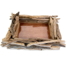 SEESTERN Treibholz Bilderrahmen für 13x18 cm Fotos Wanddeko Driftwood Holzdeko /1437