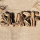SEESTERN Treibholz Deko m. SURF Motiv Wanddeko Driftwood Surfing Schild Holzdeko /1434