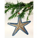 Seestern Weihnachtsbaum Christbaum Schmuck Weihnachtsdeko Surfing Xmas /1406 6 er Pack